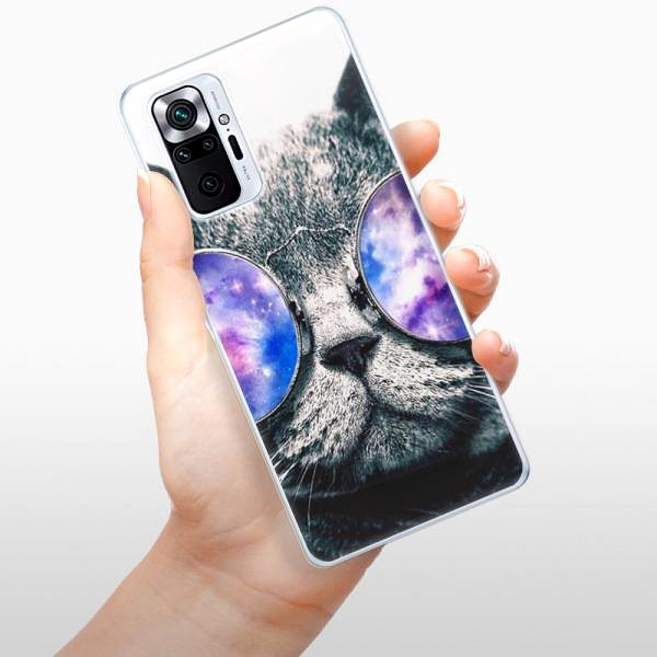 Kryt na mobil iSaprio Galaxy Cat pro Xiaomi Redmi Note 10 Pro ...