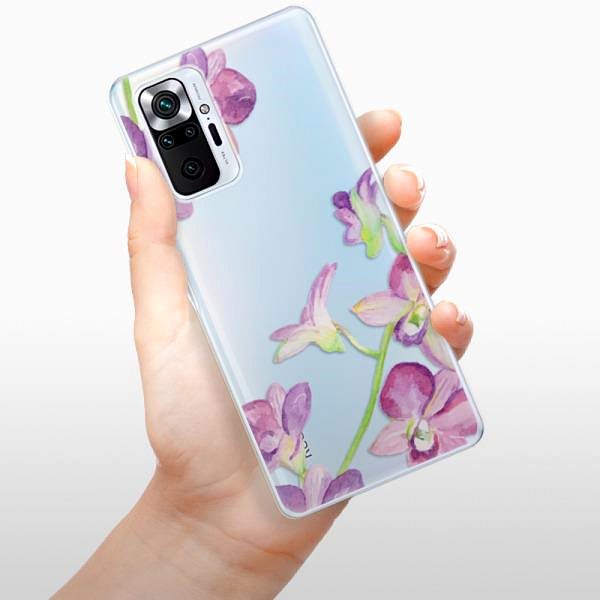 Kryt na mobil iSaprio Purple Orchid pre Xiaomi Redmi Note 10 Pro ...