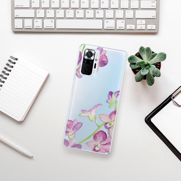 Kryt na mobil iSaprio Purple Orchid pre Xiaomi Redmi Note 10 Pro ...
