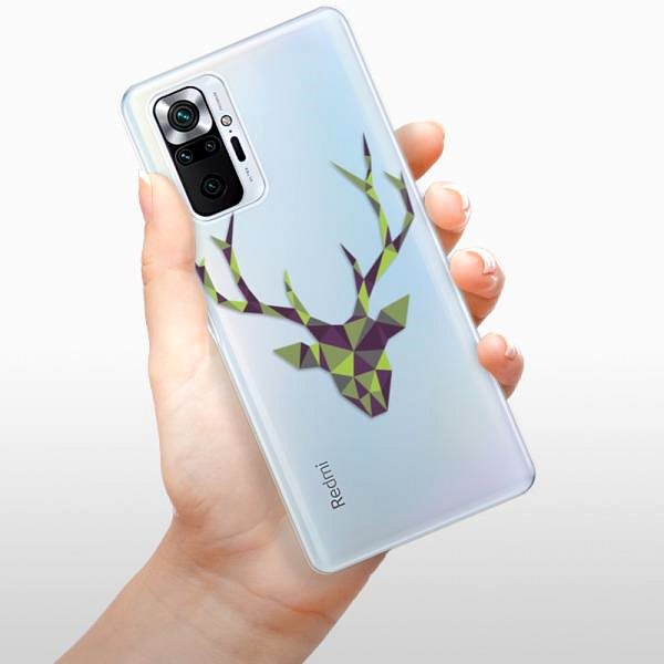 Kryt na mobil iSaprio Deer Green pre Xiaomi Redmi Note 10 Pro ...