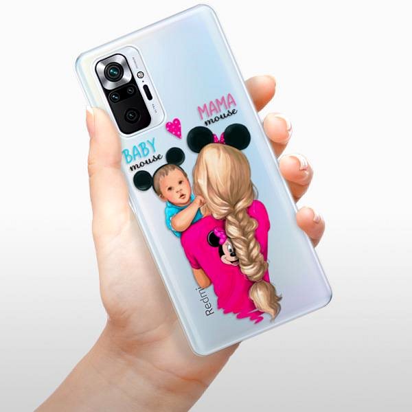 Kryt na mobil iSaprio Mama Mouse Blonde and Boy pre Xiaomi Redmi Note 10 Pro ...