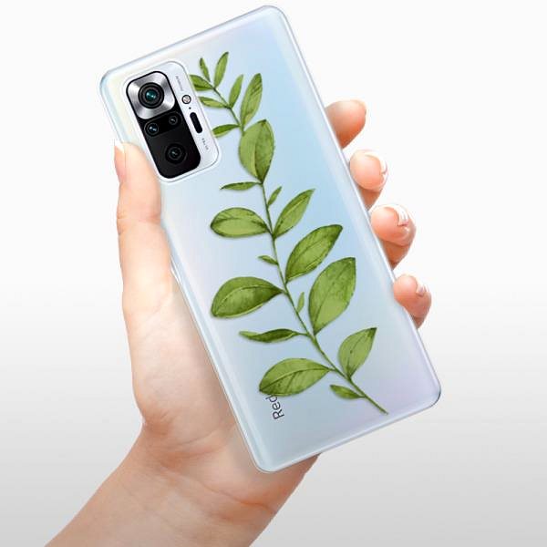 Kryt na mobil iSaprio Green Plant 01 na Xiaomi Redmi Note 10 Pro ...
