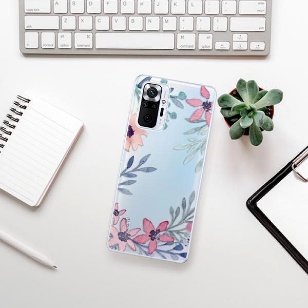 Kryt na mobil iSaprio Leaves and Flowers pre Xiaomi Redmi Note 10 Pro ...