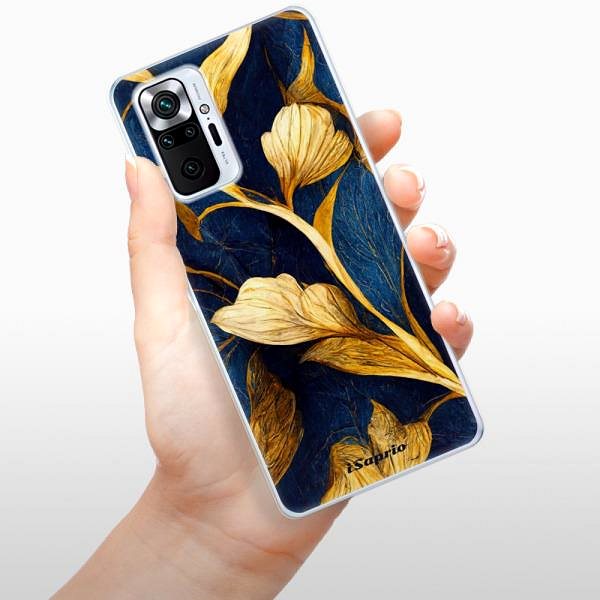 Kryt na mobil iSaprio Gold Leaves na Xiaomi Redmi Note 10 Pro ...