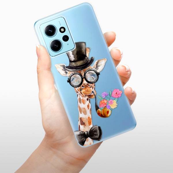Kryt na mobil iSaprio Sir Giraffe pre Xiaomi Redmi Note 12 5G ...