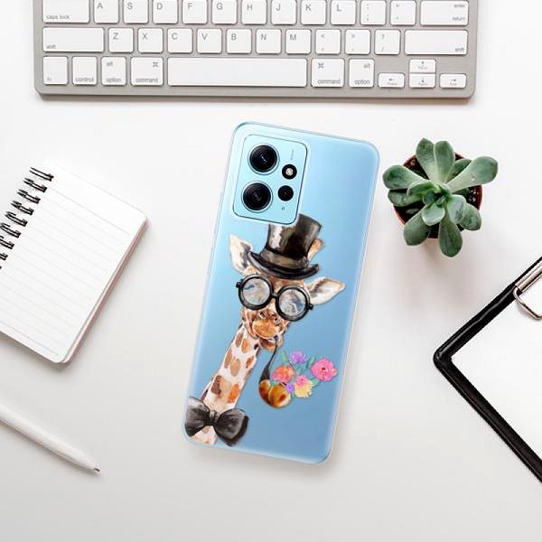 Kryt na mobil iSaprio Sir Giraffe pre Xiaomi Redmi Note 12 5G ...