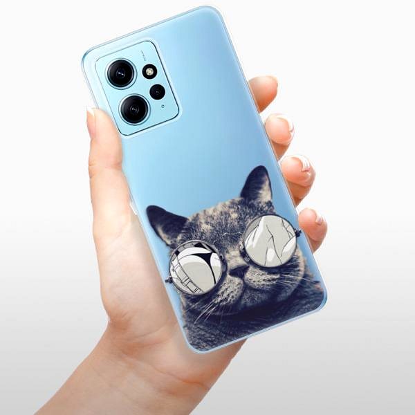Kryt na mobil iSaprio Crazy Cat 01 na Xiaomi Redmi Note 12 5G ...