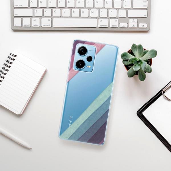 Kryt na mobil iSaprio Glitter Stripes 01 pro Xiaomi Redmi Note 12 Pro 5G / Poco X5 Pro 5G ...