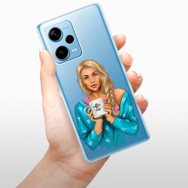 Kryt na mobil iSaprio Coffe Now pro Blond pre Xiaomi Redmi Note 12 Pro+ 5G ...