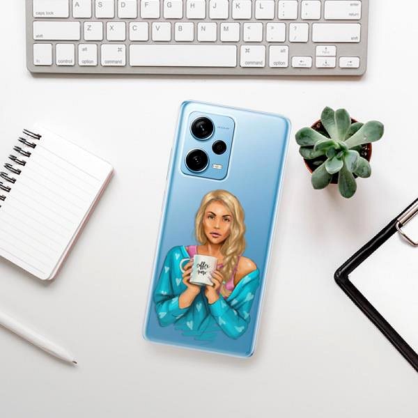 Kryt na mobil iSaprio Coffe Now pro Blond pre Xiaomi Redmi Note 12 Pro+ 5G ...