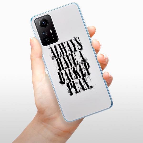 Kryt na mobil iSaprio Backup Plan na Xiaomi Redmi Note 12S ...