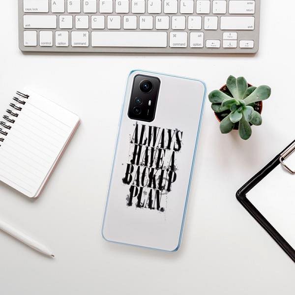 Kryt na mobil iSaprio Backup Plan na Xiaomi Redmi Note 12S ...