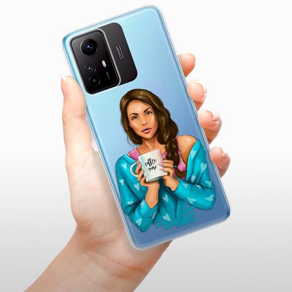 Kryt na mobil iSaprio Coffe Now pro Brunette na Xiaomi Redmi Note 12S ...