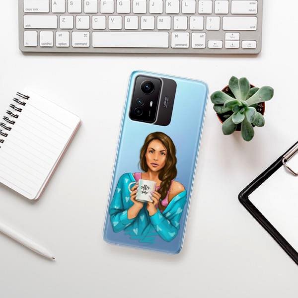 Kryt na mobil iSaprio Coffe Now pro Brunette na Xiaomi Redmi Note 12S ...