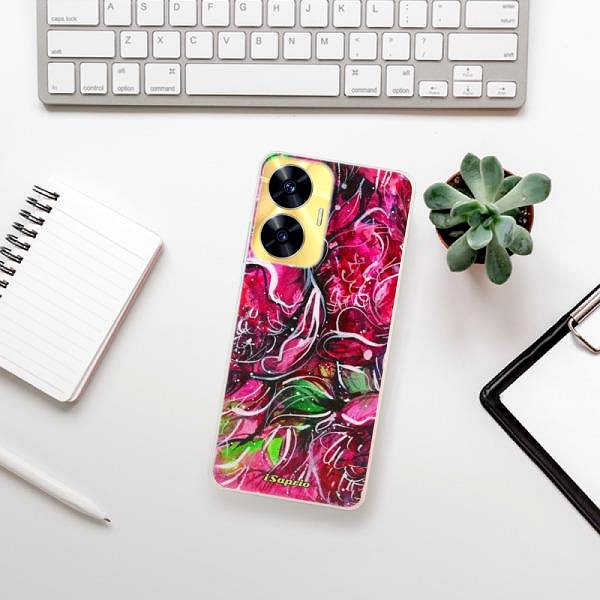 Kryt na mobil iSaprio Burgundy pro Realme C55 ...