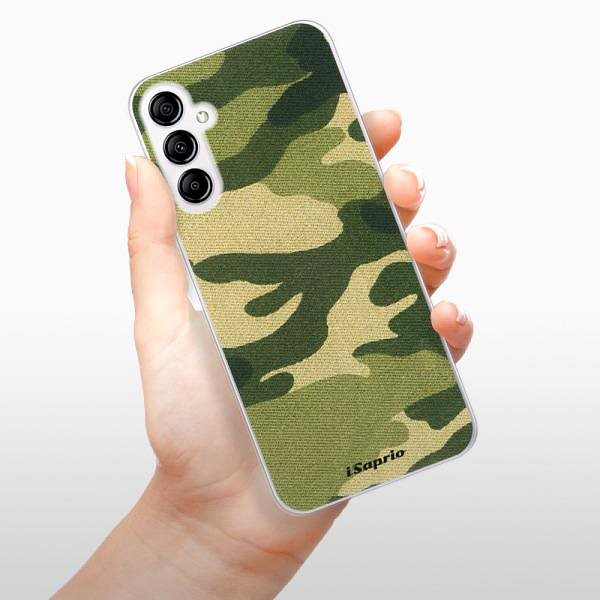 Kryt na mobil iSaprio Green Camuflage 01 pre Samsung Galaxy A14 / A14 5G ...