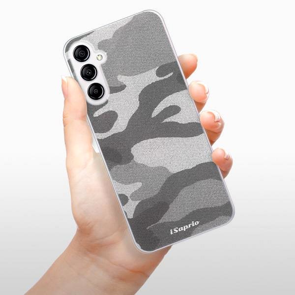 Kryt na mobil iSaprio Gray Camuflage 02 na Samsung Galaxy A14/A14 5G ...