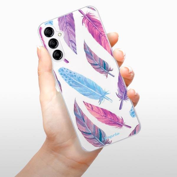 Kryt na mobil iSaprio Feather Pattern 10 pre Samsung Galaxy A14 / A14 5G ...