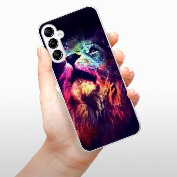 Kryt na mobil iSaprio Lion in Colors pre Samsung Galaxy A14 / A14 5G ...