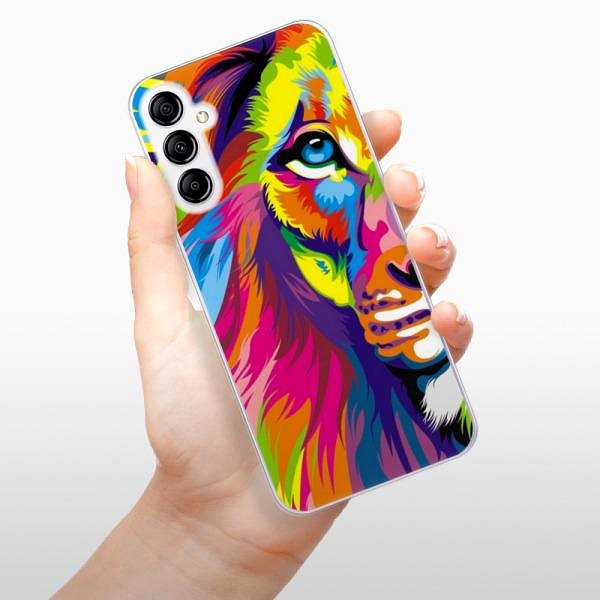 Kryt na mobil iSaprio Rainbow Lion pre Samsung Galaxy A14 / A14 5G ...