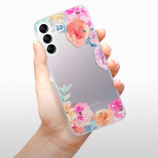 Kryt na mobil iSaprio Flower Brush pre Samsung Galaxy A14 / A14 5G ...