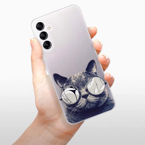 Kryt na mobil iSaprio Crazy Cat 01 na Samsung Galaxy A14/A14 5G ...