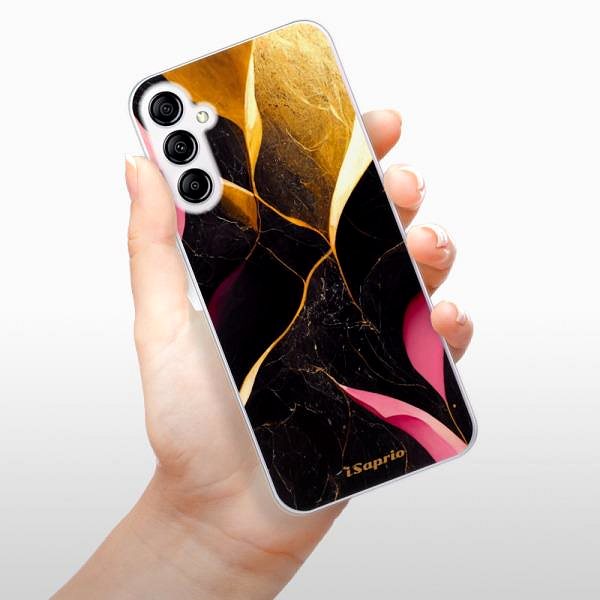 Kryt na mobil iSaprio Gold Pink Marble pre Samsung Galaxy A14 / A14 5G ...
