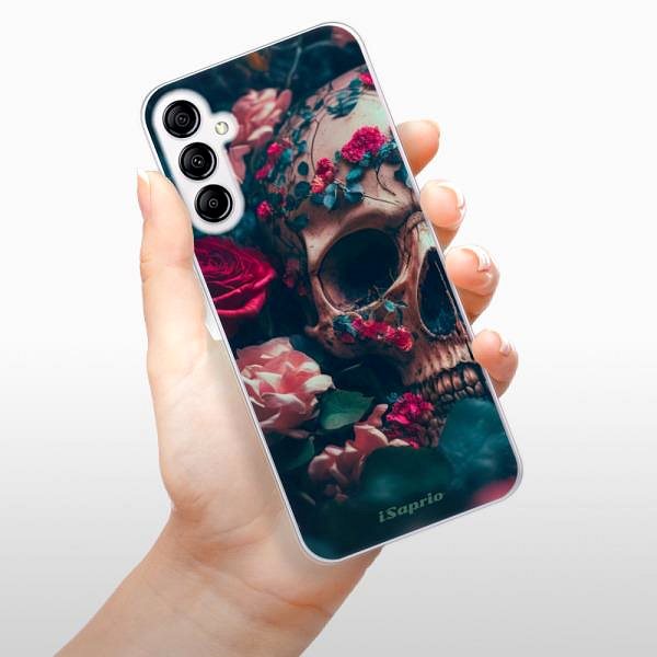 Kryt na mobil iSaprio Skull in Roses pre Samsung Galaxy A14 / A14 5G ...