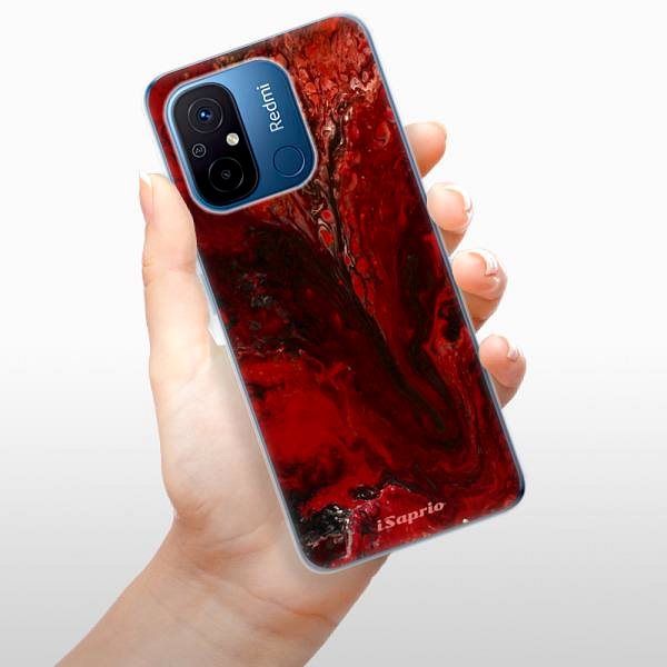 Kryt na mobil iSaprio RedMarble 17 pre Xiaomi Redmi 12C ...
