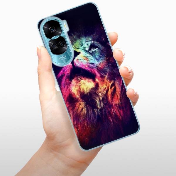 Kryt na mobil iSaprio Lion in Colors pre Honor 90 Lite 5G ...