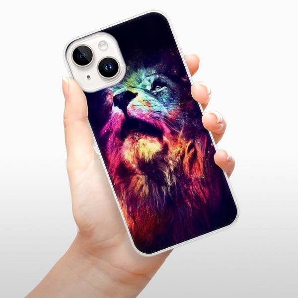 Kryt na mobil iSaprio Lion in Colors pre iPhone 15 Plus ...