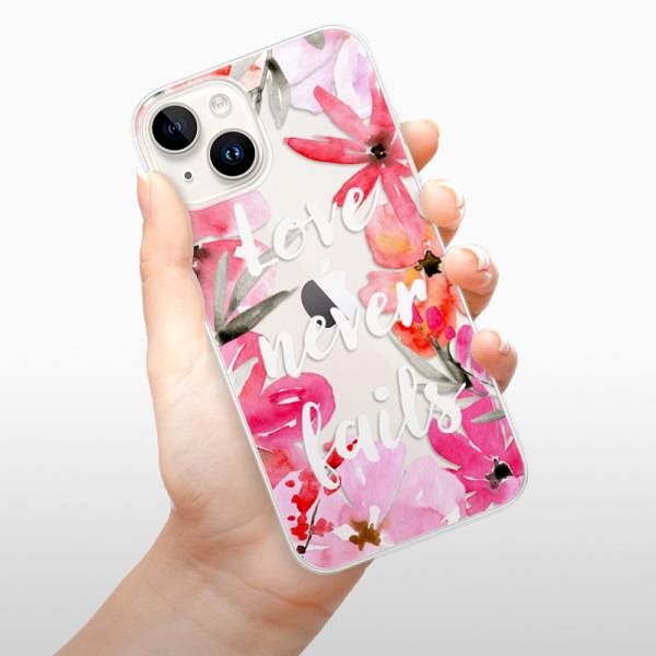 Kryt na mobil iSaprio Love Never Fails pro iPhone 15 ...
