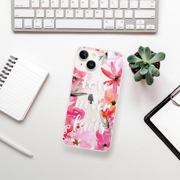 Kryt na mobil iSaprio Love Never Fails pro iPhone 15 ...
