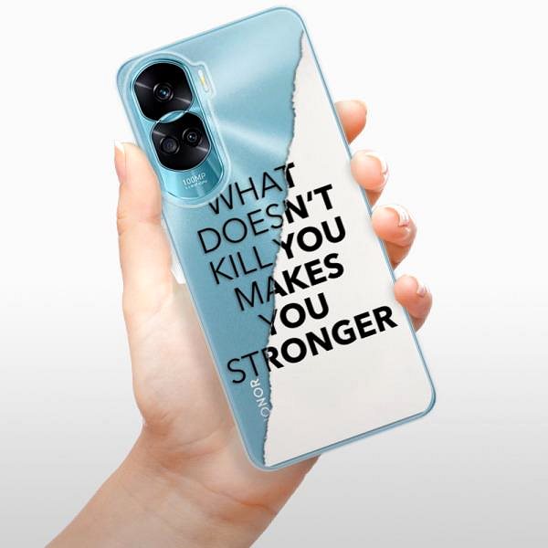 Kryt na mobil iSaprio Makes You Stronger pre Honor 90 Lite 5G ...
