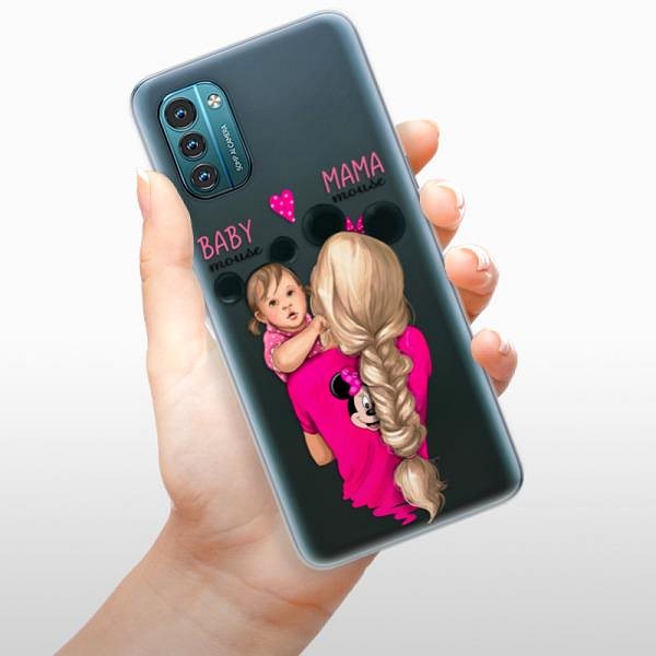 Kryt na mobil iSaprio Mama Mouse Blond and Girl pre Nokia G11/G21 ...