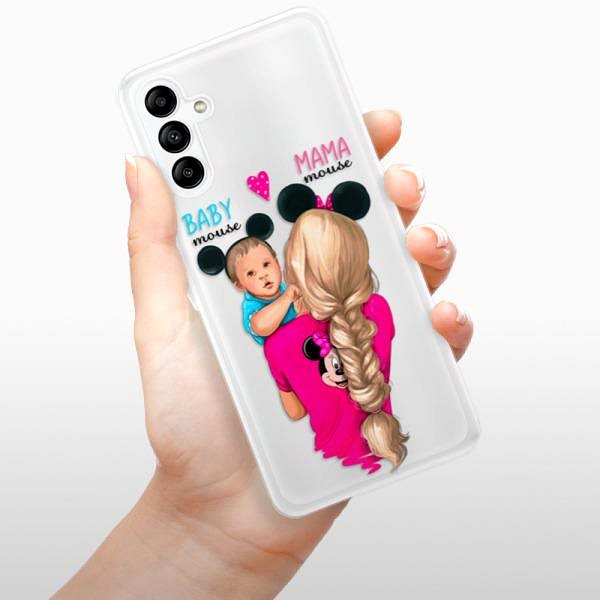 Kryt na mobil iSaprio Mama Mouse Blonde and Boy pre Samsung Galaxy A04s ...