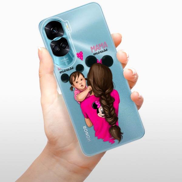Kryt na mobil iSaprio Mama Mouse Brunette and Girl pre Honor 90 Lite 5G ...