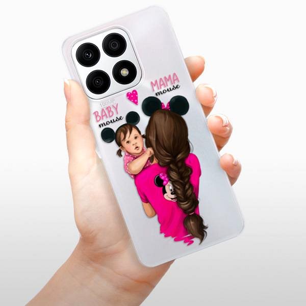 Kryt na mobil iSaprio Mama Mouse Brunette and Girl pre Honor X8a ...