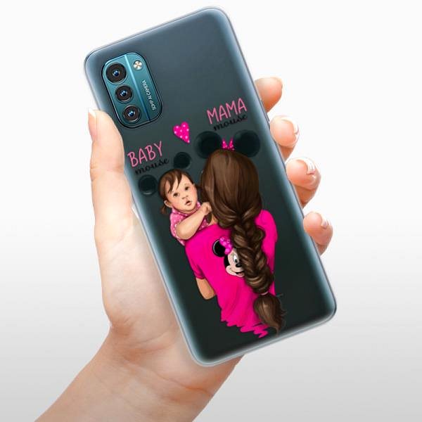 Kryt na mobil iSaprio Mama Mouse Brunette and Girl pre Nokia G11/G21 ...