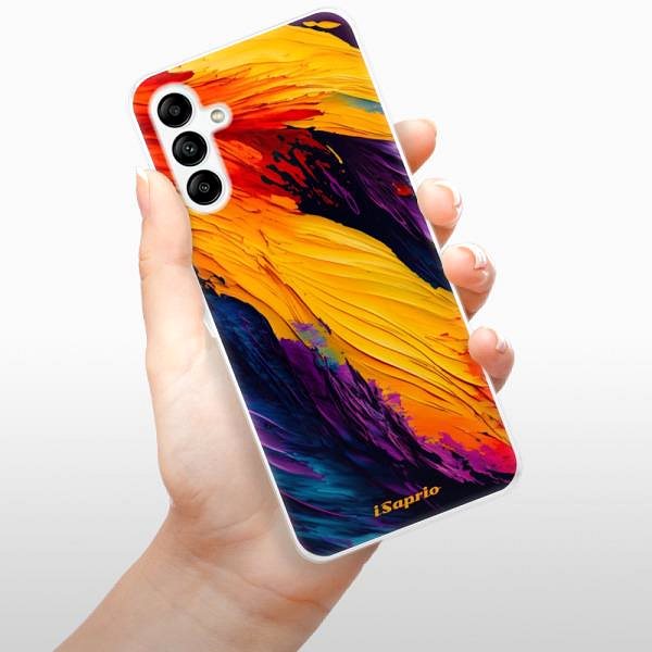 Kryt na mobil iSaprio Orange Paint pre Samsung Galaxy A04s ...