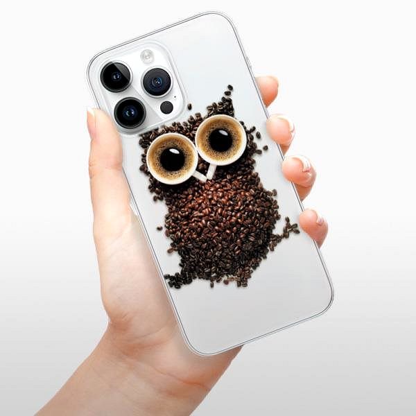 Kryt na mobil iSaprio Owl And Coffee pre iPhone 15 Pro Max ...