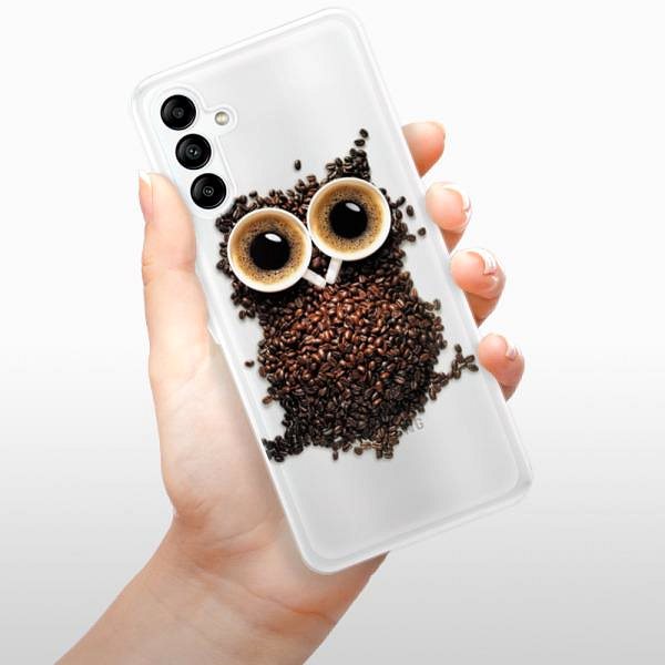 Kryt na mobil iSaprio Owl And Coffee pre Samsung Galaxy A04s ...