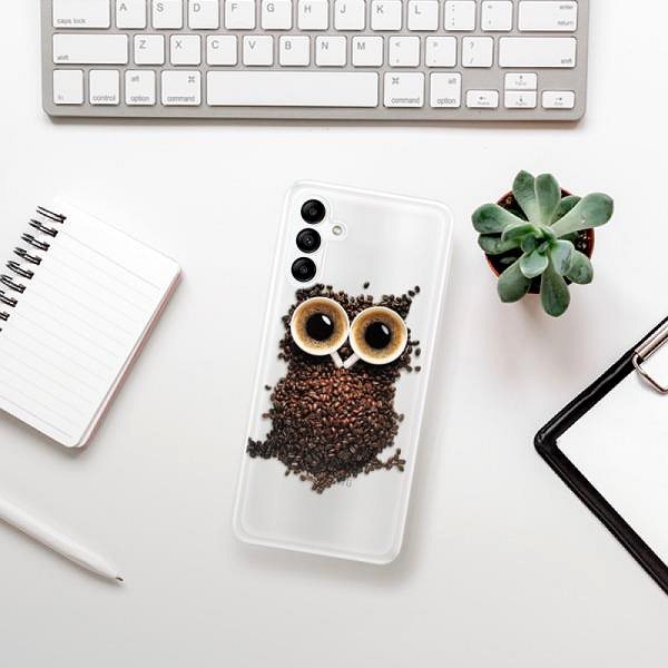 Kryt na mobil iSaprio Owl And Coffee pre Samsung Galaxy A04s ...