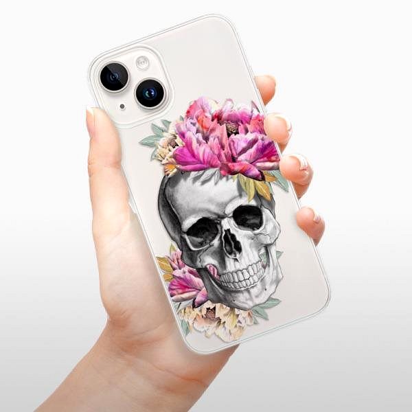 Kryt na mobil iSaprio Pretty Skull pre iPhone 15 Plus ...