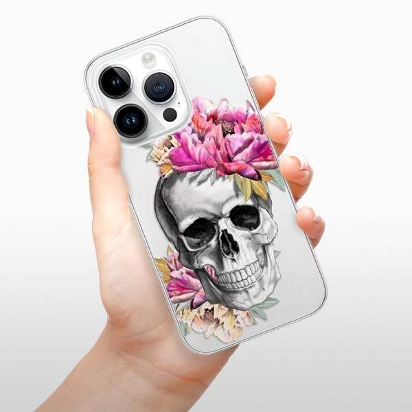 Kryt na mobil iSaprio Pretty Skull pre iPhone 15 Pro ...