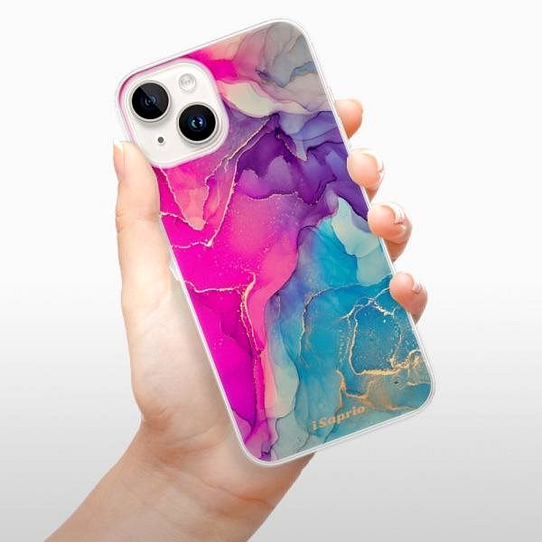 Kryt na mobil iSaprio Purple Ink pre iPhone 15 Plus ...