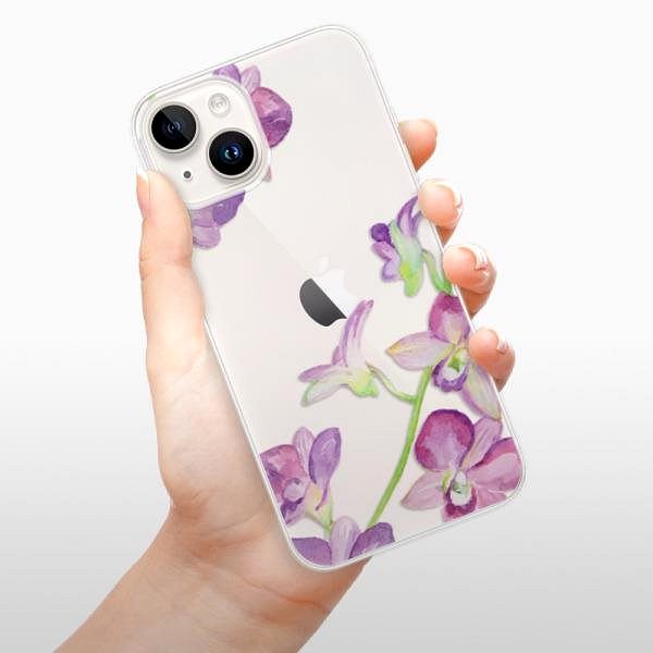 Kryt na mobil iSaprio Purple Orchid pre iPhone 15 ...
