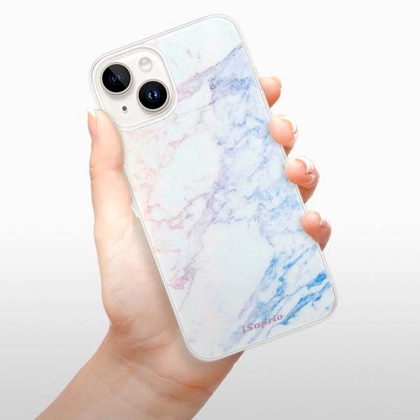 Kryt na mobil iSaprio Raibow Marble 10 pre iPhone 15 Plus ...