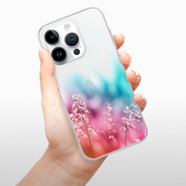Kryt na mobil iSaprio Rainbow Grass pre iPhone 15 Pro ...