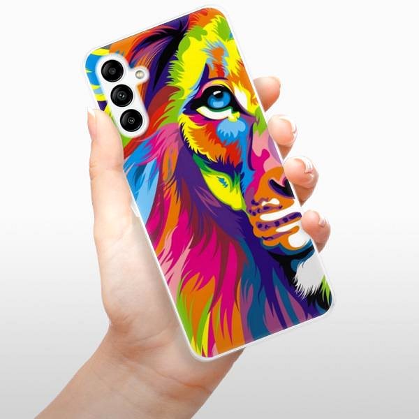 Kryt na mobil iSaprio Rainbow Lion pre Samsung Galaxy A04s ...